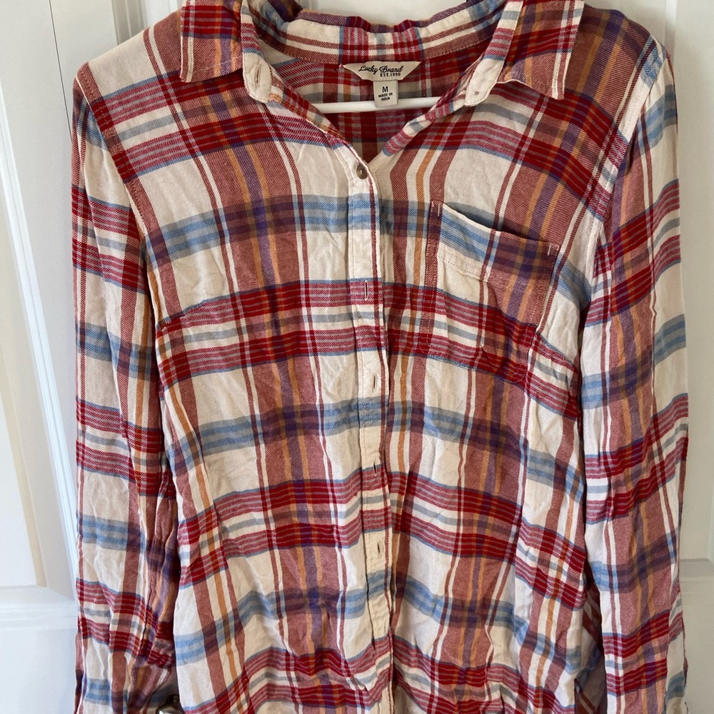 Lucky Brand Multicolor Flannel